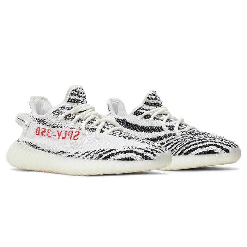 Adidas yeezy boost 350 v2 zebra cp9654 crepslocker front side