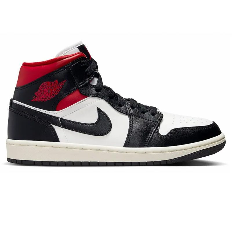 Air Jordan 1 Mid Gym Red Panda Crepslocker Front