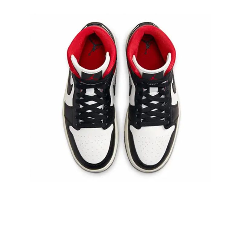 Air Jordan 1 Mid Gym Red Panda Crepslocker Top