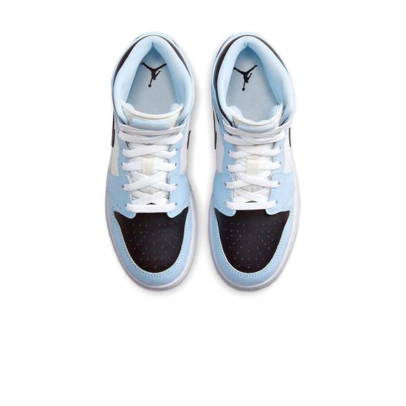 Air Jordan 1 Mid Ice Blue GS Crepslocker Top