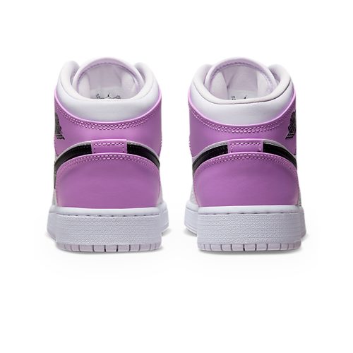 Air Jordan 1 Mid Pink Lavender GS Crepslocker Back