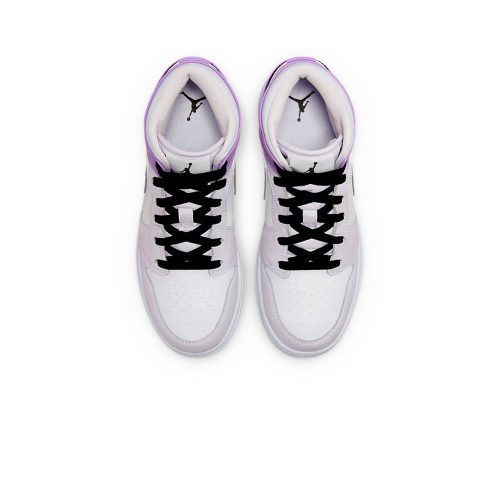 Air Jordan 1 Mid Pink Lavender GS Crepslocker Top