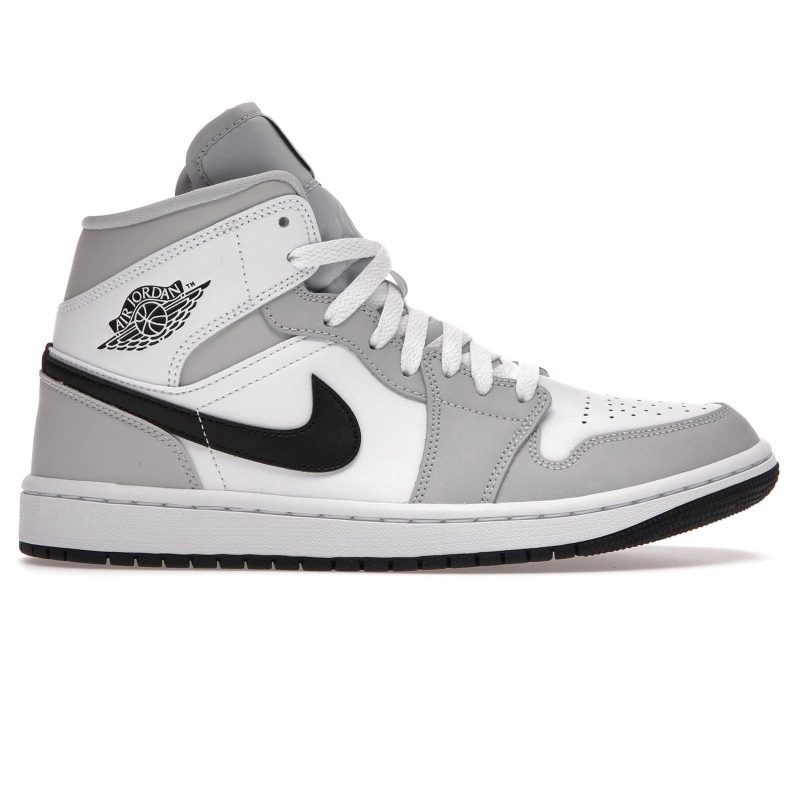 Air Jordan 1 Mid White Light Smoke Grey W Crepslocker Front 20cd2cd9 42eb 40bb ae3a cae51e2c6cd7