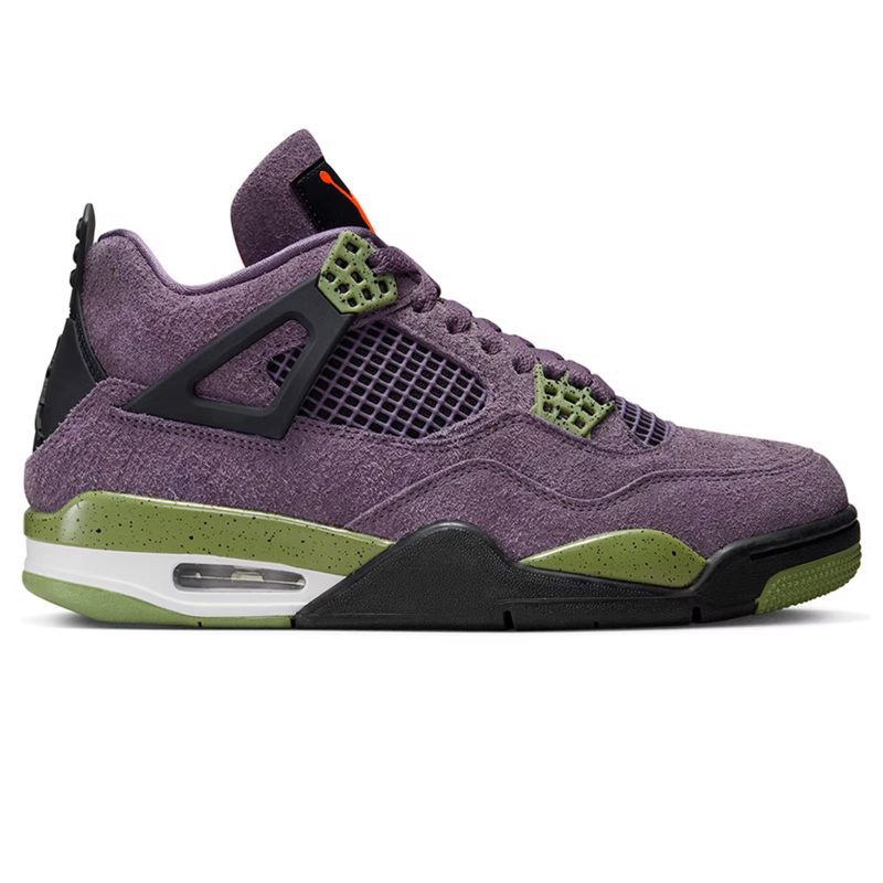 Air Jordan 4 Retro Canyon Purple W Crepslocker Front