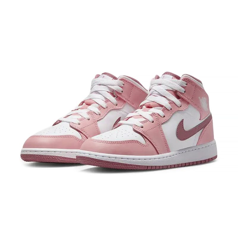 Air jordan 1 mid valentine s day 2023 gs dq8423 616 crepslocker front side