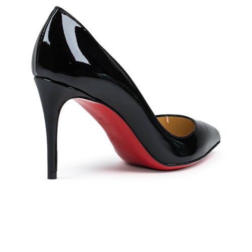 Christian Louboutin Pigalle Follies Patent Black 85 Heel 3