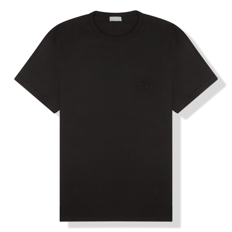 Dior CD Icon Black T Shirt Crepslocker Front