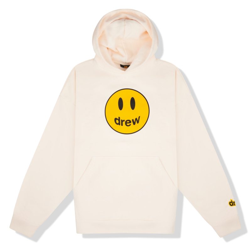 Drew House Mascot Hoodie Cream Crepslocker Front 55e3d554 70d5 4837 9d7a 8f548c280561