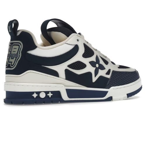 Louis Vuitton LV Skate Trainer Marine Sneaker Crepslocker Back Side