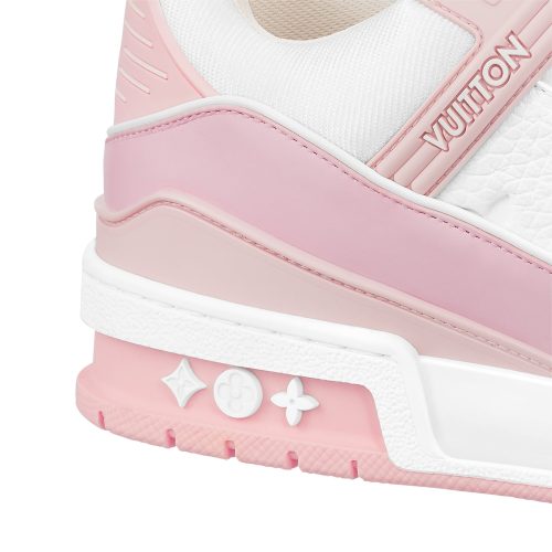 Louis Vuitton LV Trainer Rose Sneaker Crepslocker Back