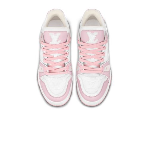 Louis Vuitton LV Trainer Rose Sneaker Crepslocker Top