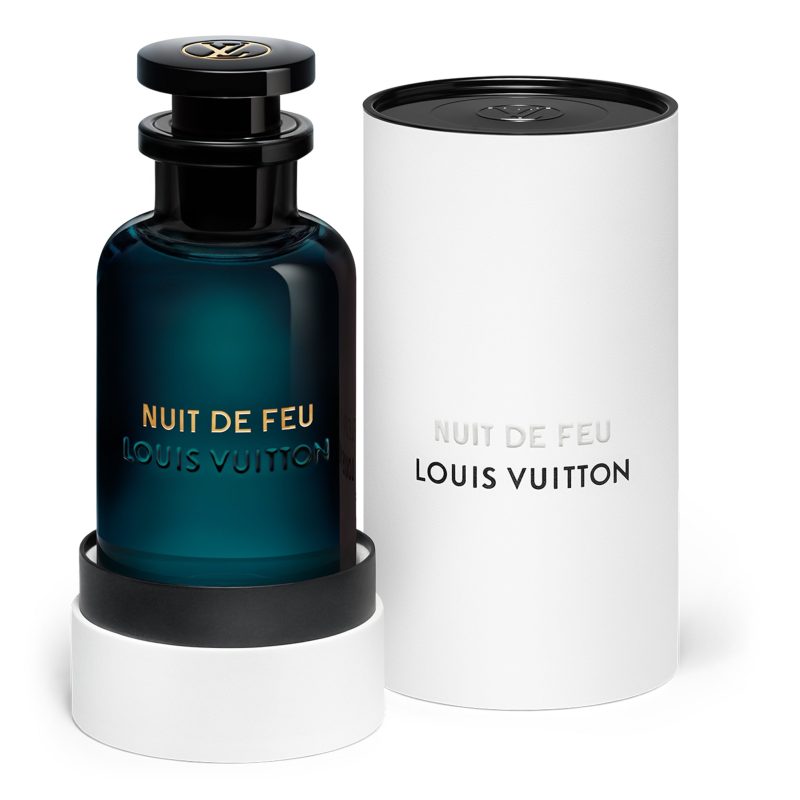 Louis Vuitton Nuit De Feu Oud Wood Parfum 100ml Crepslocker bottle