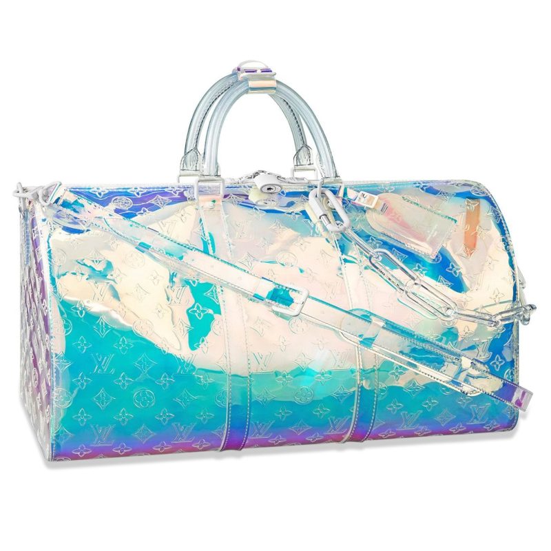 Louis Vuitton Prism Hologram Keepall 50 Crepslocker Front