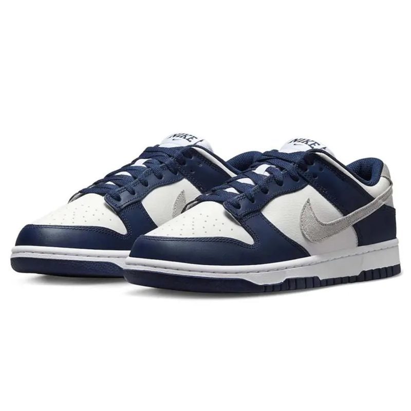 Nike Dunk Low Midnight Navy 2022 Crepslocker Front Side