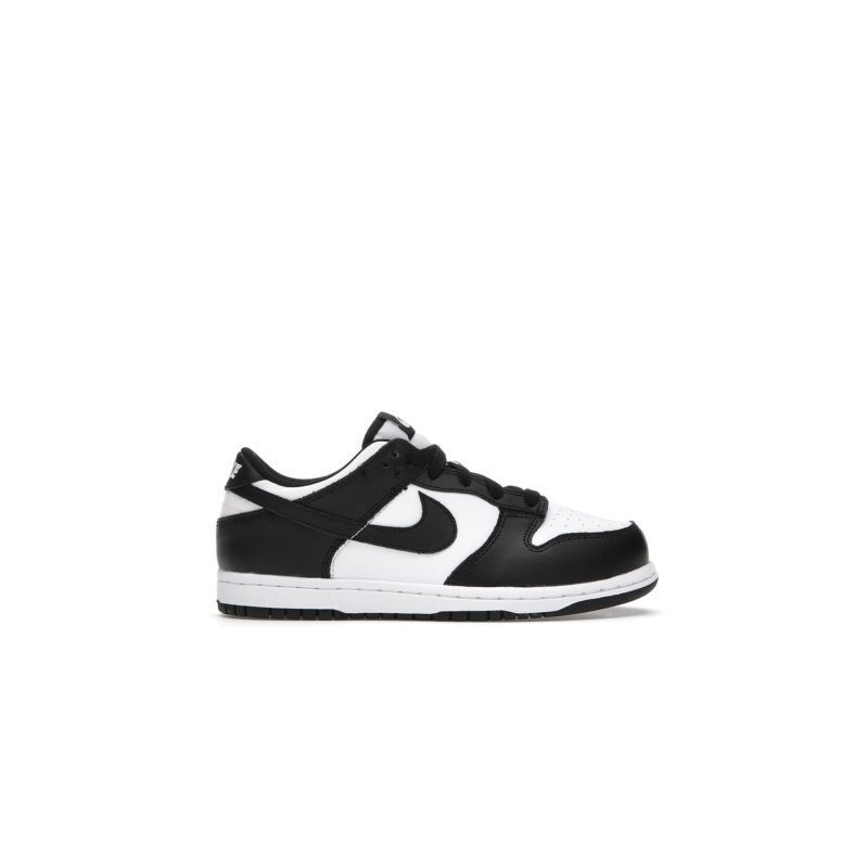 Nike Dunk Low Retro White Black PS crepslocker side