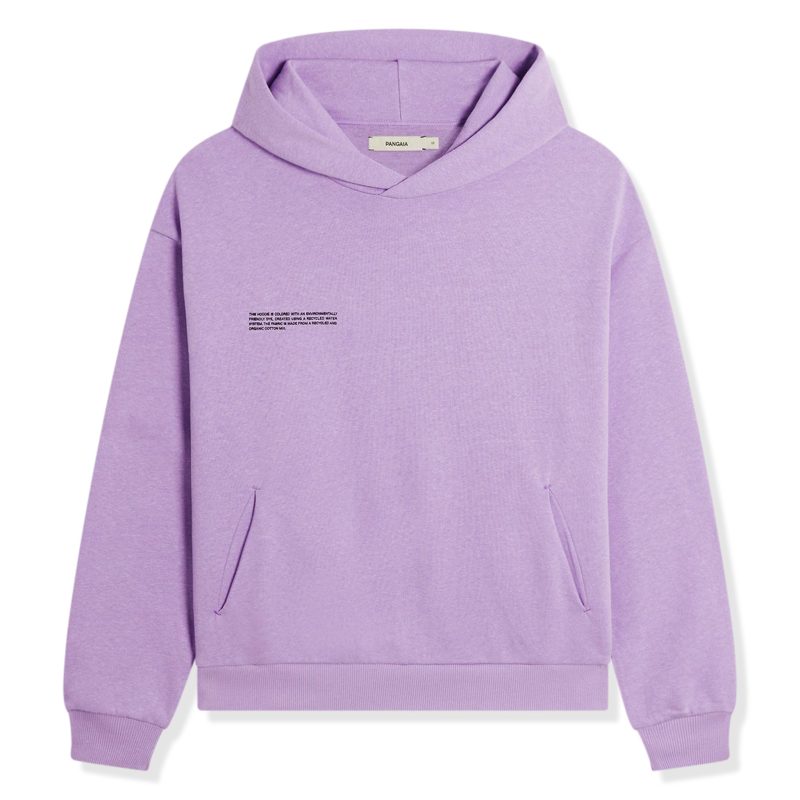 Pangaia 365 Signature Purple Hoodie Crepslocker