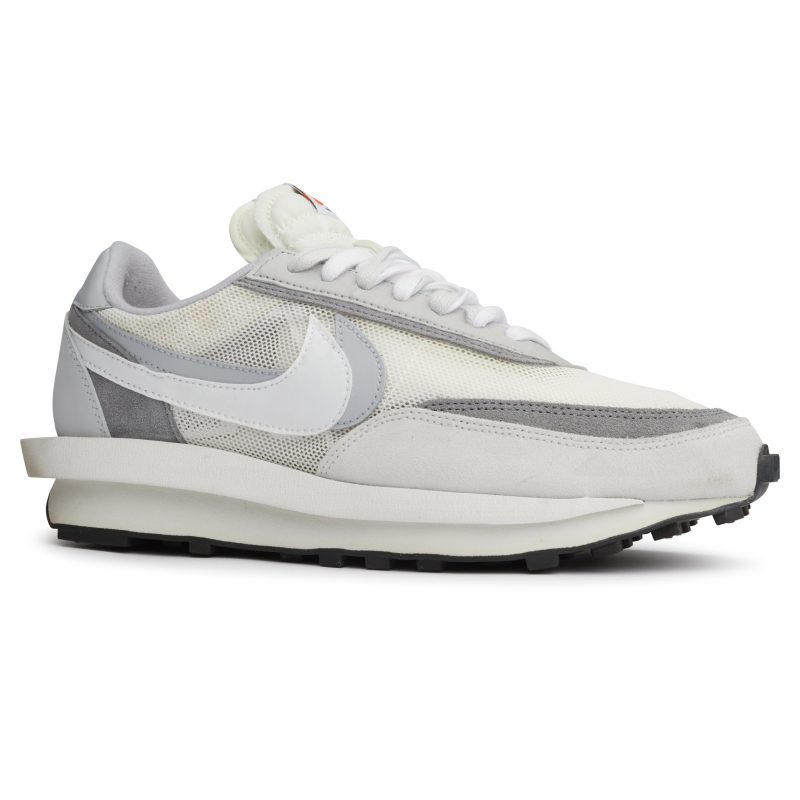 Pre Owned Nike x Sacai LD Waffle Summit White BV0073 100 crepslocker front side