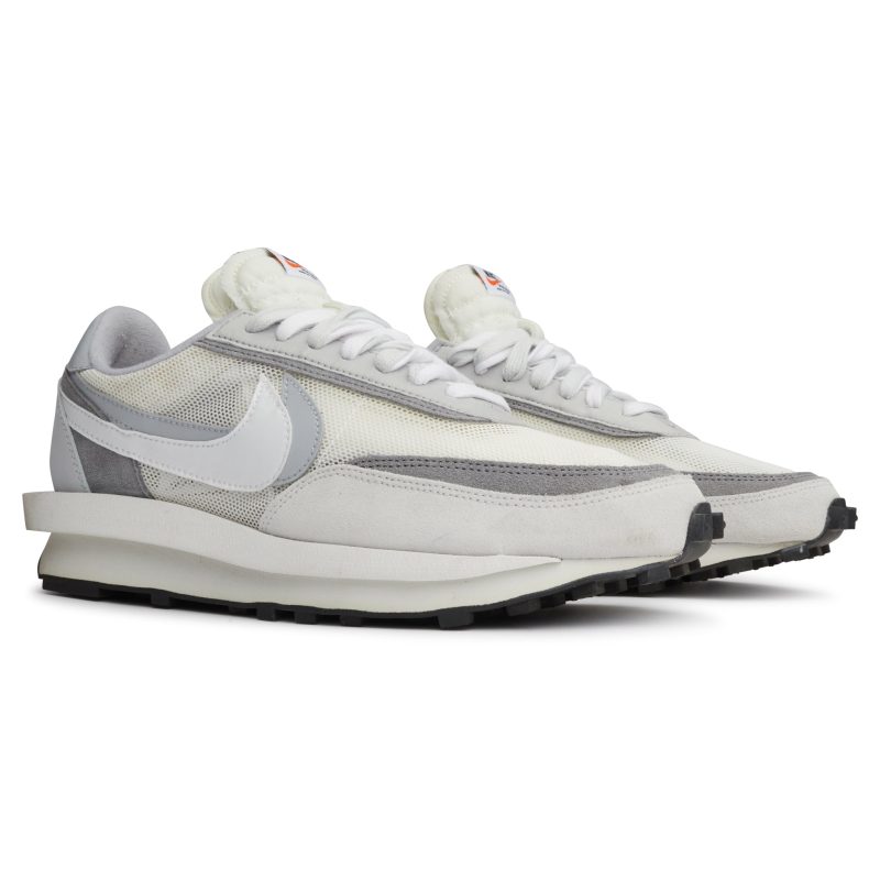 Pre Owned Nike x Sacai LD Waffle Summit White BV0073 100 crepslocker side