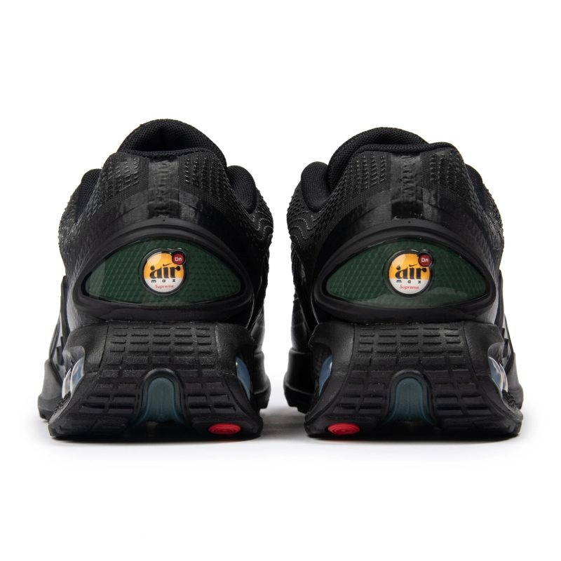 Supreme x Nike Air Max DN Black FZ4044 001 heel