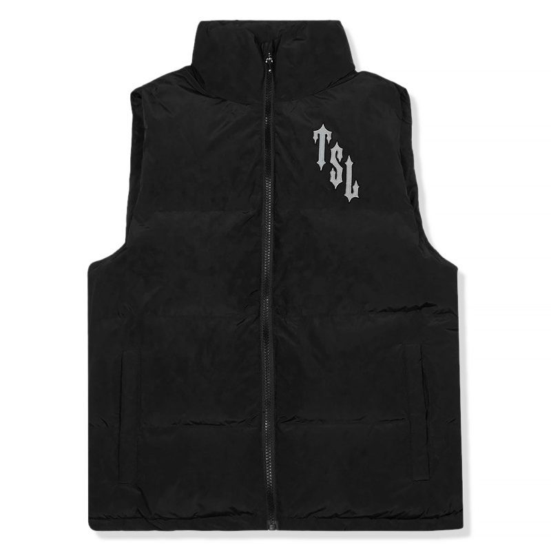 Trapstar Shooters Gilet Black Reflective 2