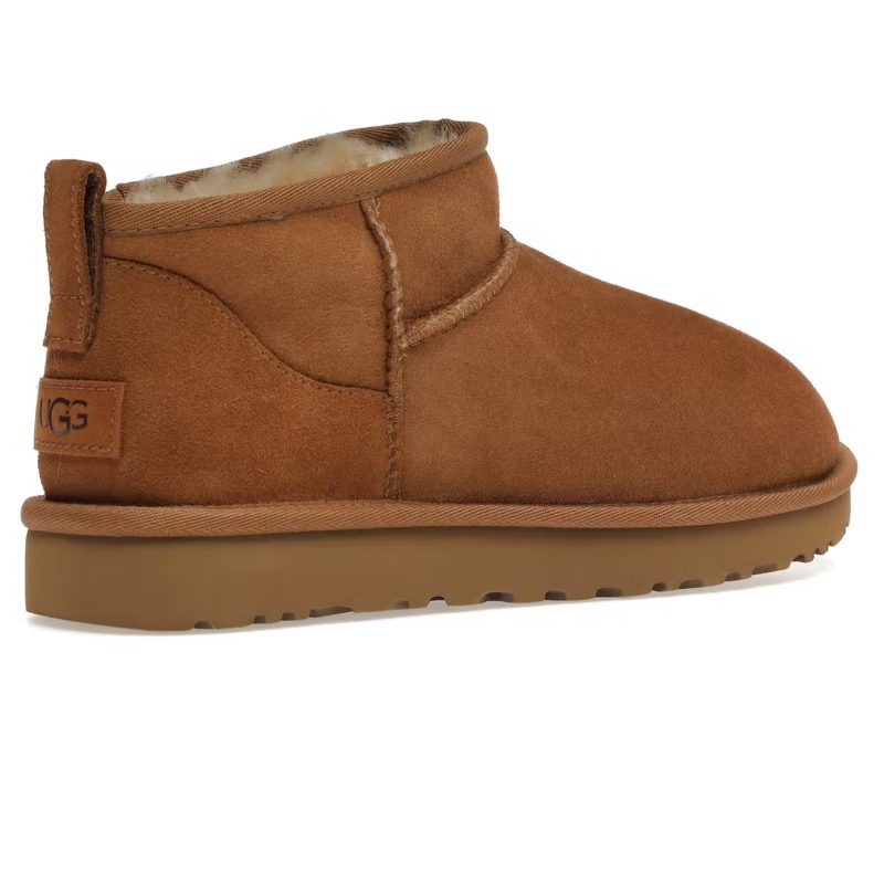 UGG Classic Ultra Mini Chestnut W Crepslocker Back Side