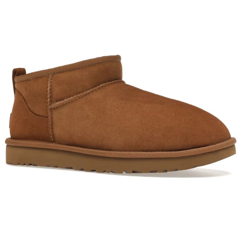 UGG Classic Ultra Mini Chestnut W Crepslocker Front Side