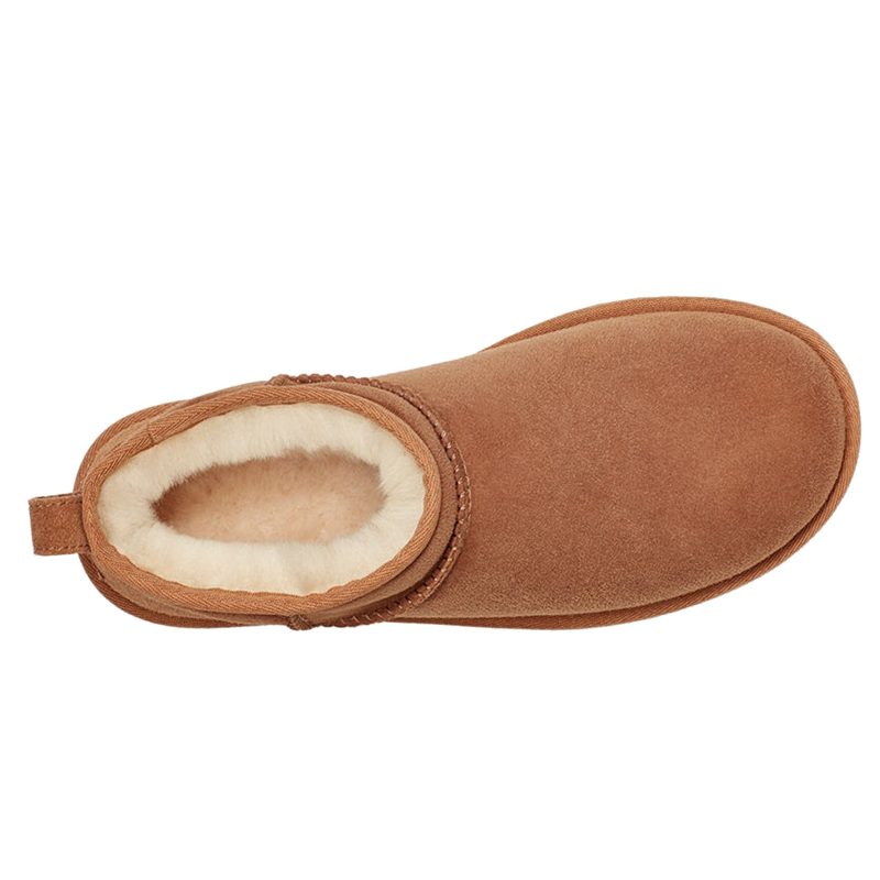 UGG Classic Ultra Mini Chestnut W Crepslocker Top