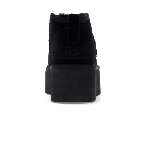 UGG Classic Ultra Mini Platform Black W Crepslocker Back