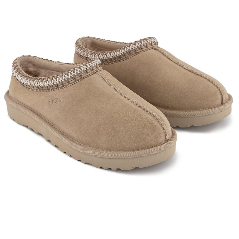 UGG Tasman Driftwood Slippers Crepslocker Front Side