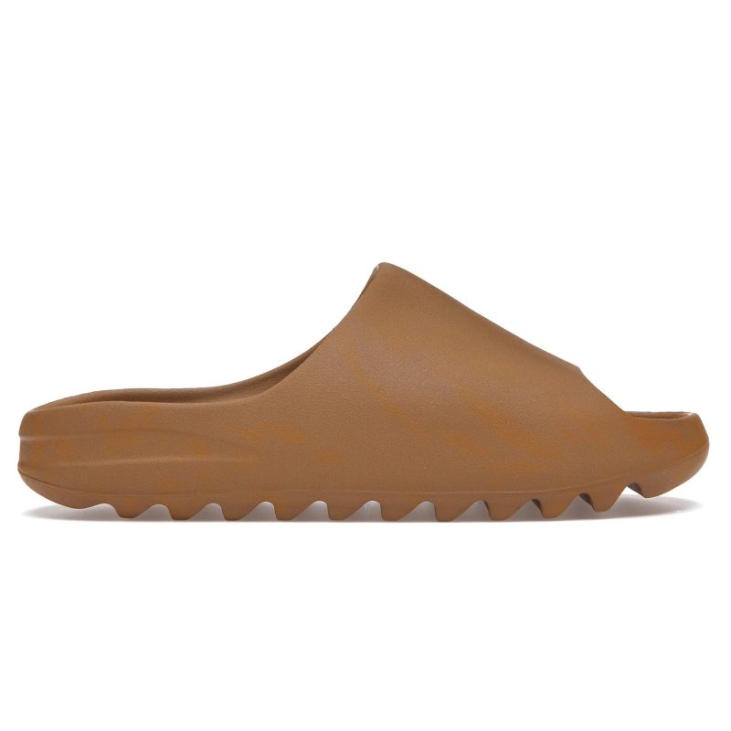 Yeezy Slide Ochre Crepslocker Front 9ab56eab 578f 455c 8aad 93968bd81275