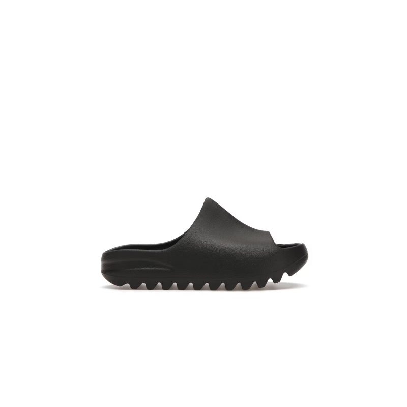 Yeezy Slide Onyx Kids Crepslocker Front