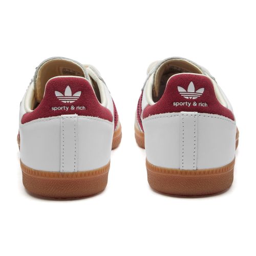 adidas samba sporty rich white collegiate burgundy if5660 back