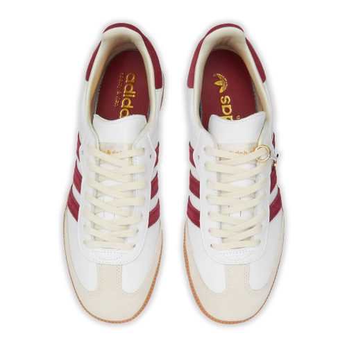 adidas samba sporty rich white collegiate burgundy if5660 top