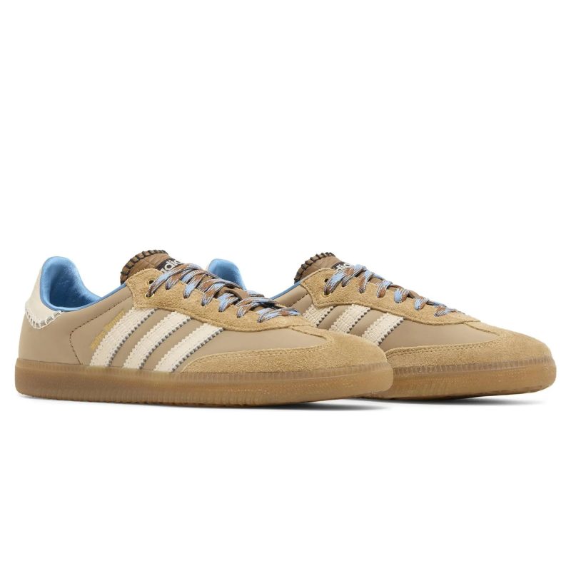 adidas samba wales bonner nylon desert white ih3261 front side c7501717 4712 460e a3a3 65cf139d09f3