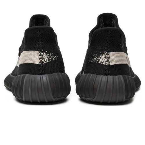 adidas yeezy boost 350 v2 core black white oreo by1604 heel