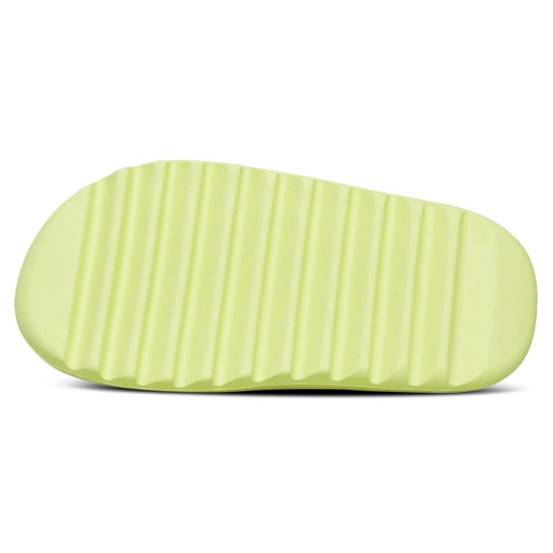 adidas yeezy slide glow green gx6138 sole