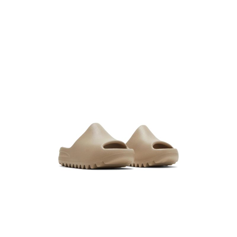 adidas yeezy slide kids pure restock pair hq4117 front side