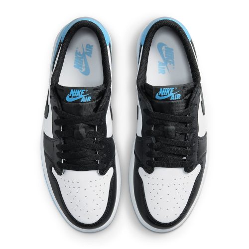 air jordan 1 low black dark powder blue w cz0775 104 top