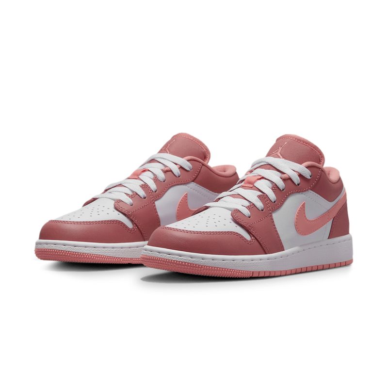 air jordan 1 low desert berry gs 553560 616 crepslocker front side