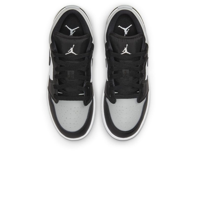 air jordan 1 low shadow toe gs 553560 052 top