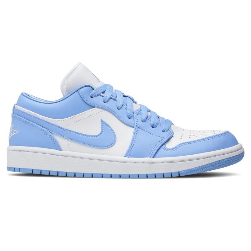 air jordan 1 low unc w ao9944 441 side