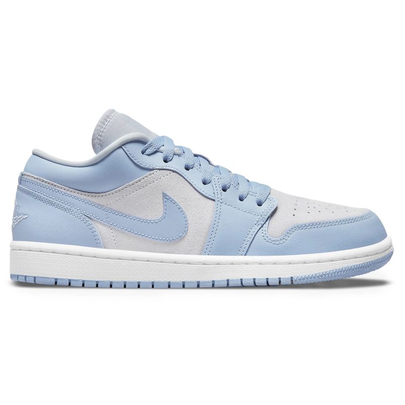 air jordan 1 low university blue w dc0774 050 side