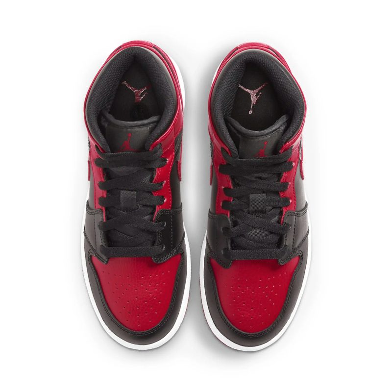 air jordan 1 mid banned gs 554725 074 top