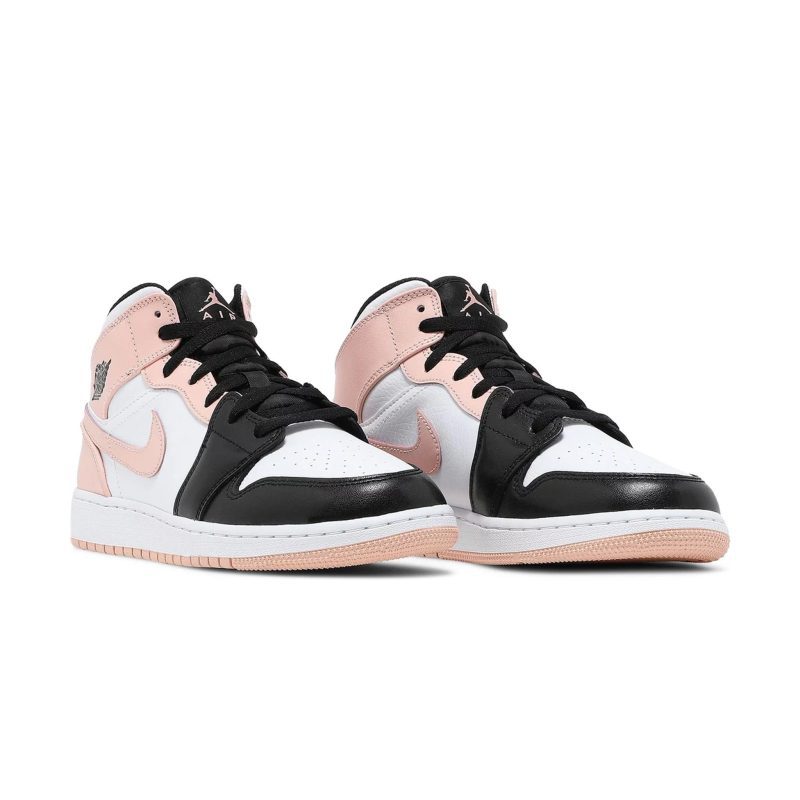 air jordan 1 mid crimson tint toe gs 554725 133 front side