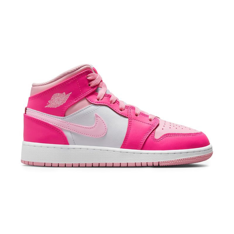 air jordan 1 mid fierce pink gs fd8780 116 side