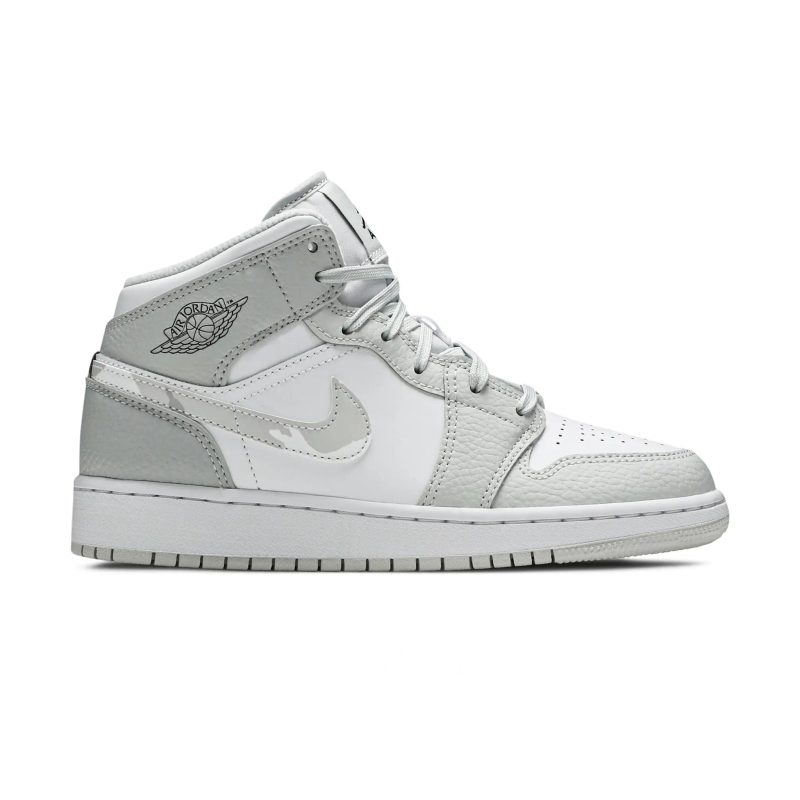 air jordan 1 mid grey camo gs dd3235 100 side