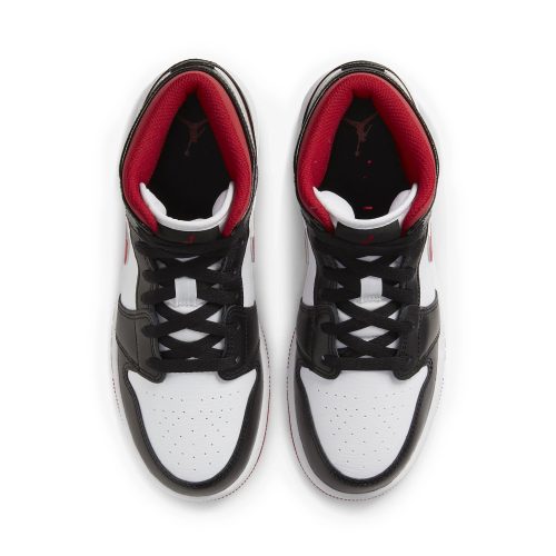 air jordan 1 mid gym red black white gs dj4695 122 top