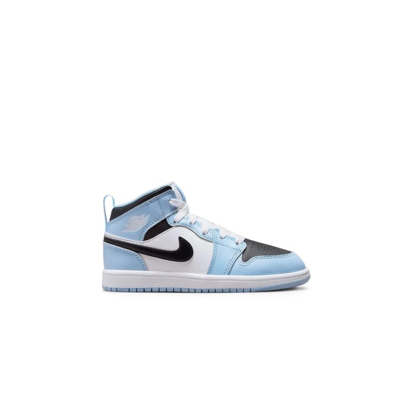 air jordan 1 mid ice blue 2022 ps 640737 401 side