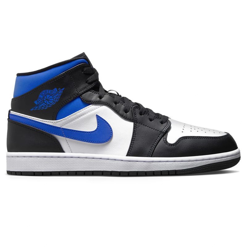 air jordan 1 mid racer blue 2.0 554724 140 side