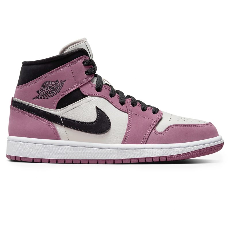 air jordan 1 mid se berry pink w dc7267 500 side